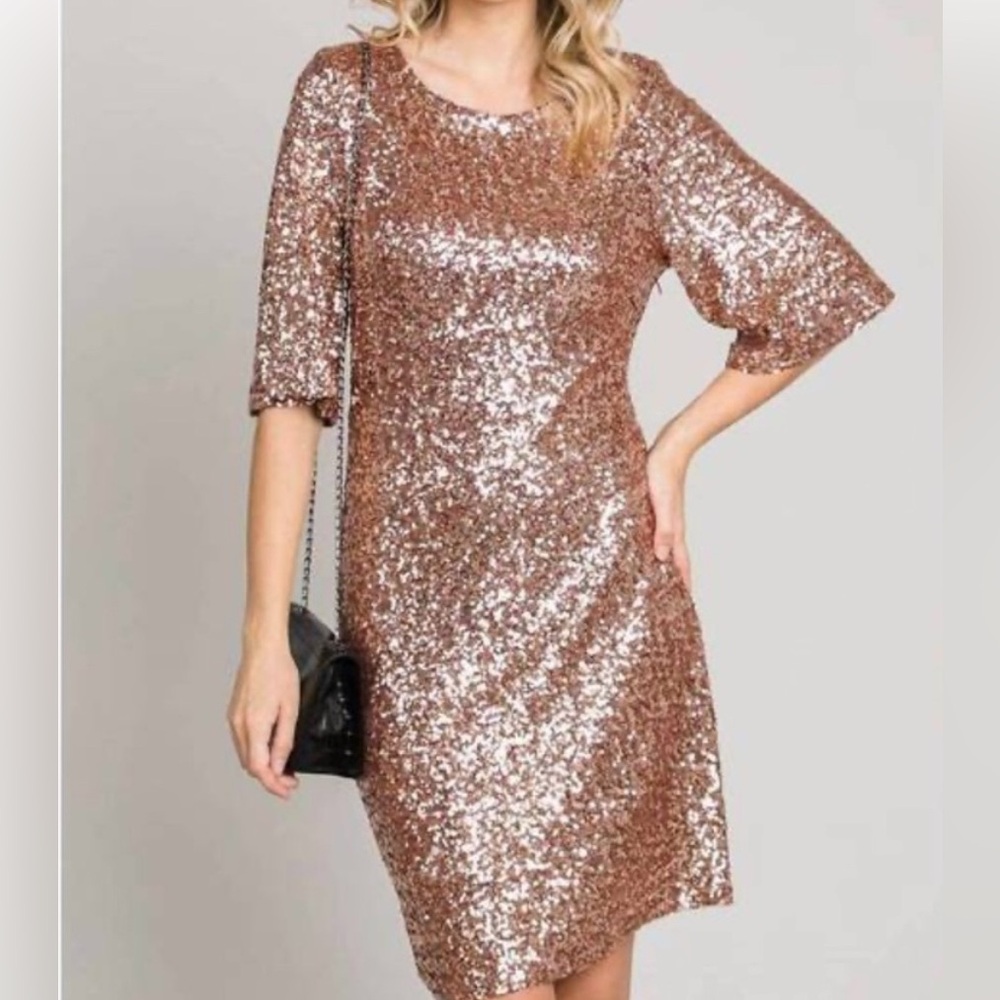 Allie Rose sequin dress - Picture 3 of 8